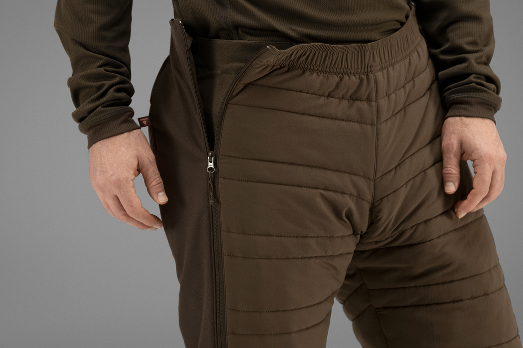 Mountain Hunter Insulated breeks Hunting green/Shadow brown  - Härkila