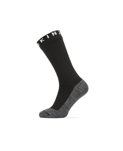 WP Warm Weather Soft Touch Mid Sock - Sealskinz - Black/Grey Marl/White