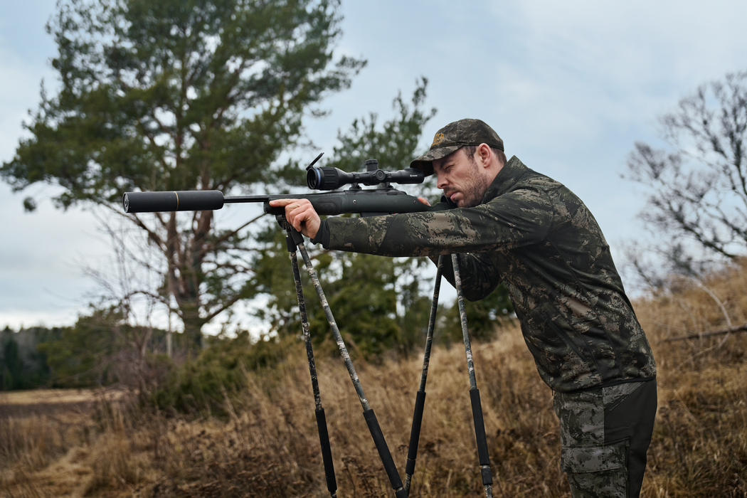NOCTYX Camouflagefleece med hel dragkedja – Härkila