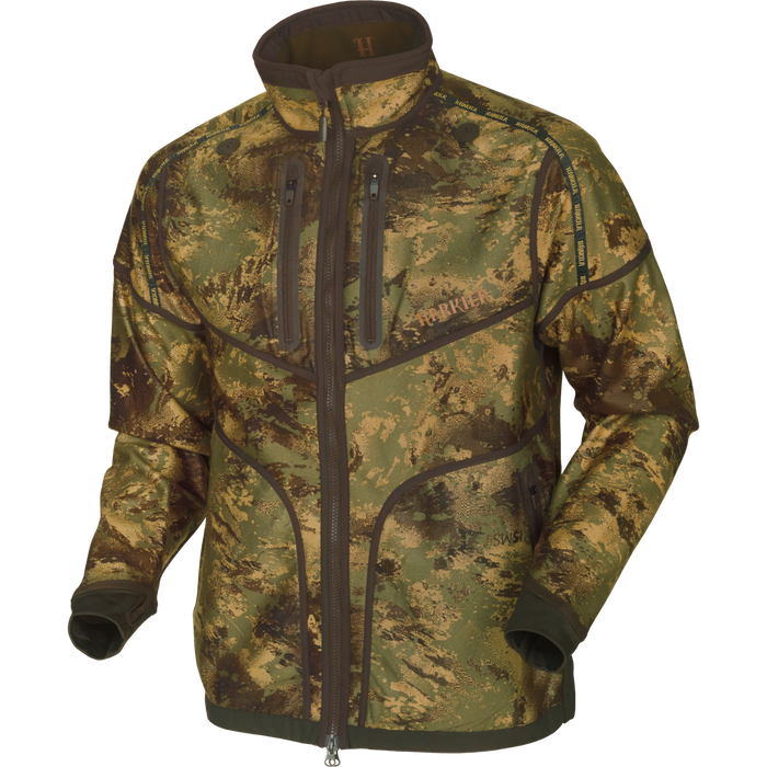 Lynx Reversible fleece jacka Willow green/AXIS MSP®Forest  - Härkila