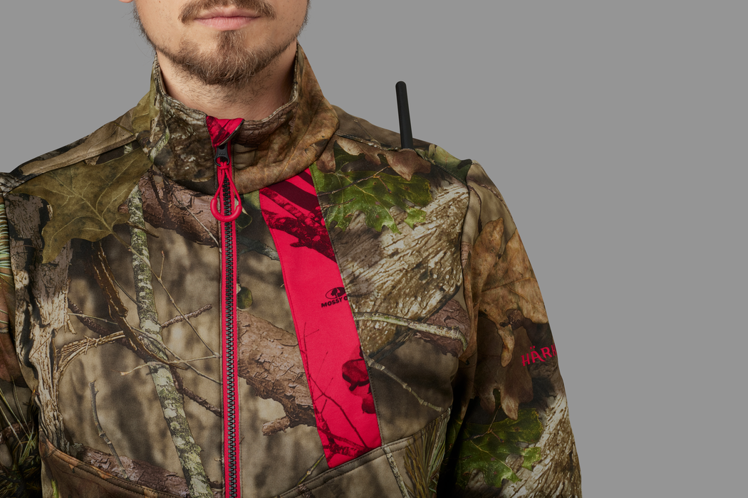 Moose Hunter 2.0 fleecejacka MossyOak®Break-Up Country®/MossyOak®Red - Härkila