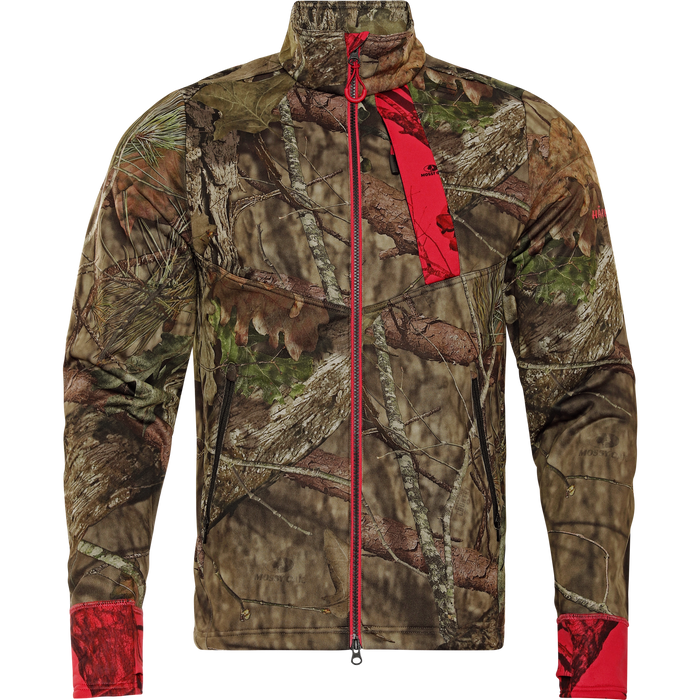 Moose Hunter 2.0 fleece jacka MossyOak®Break-Up Country®/MossyOak®Red  - Härkila