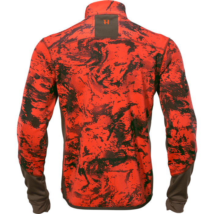 Wildboar Pro camo fleece jacka AXIS MSP®Wildboar orange/Shadow brown  - Härkila