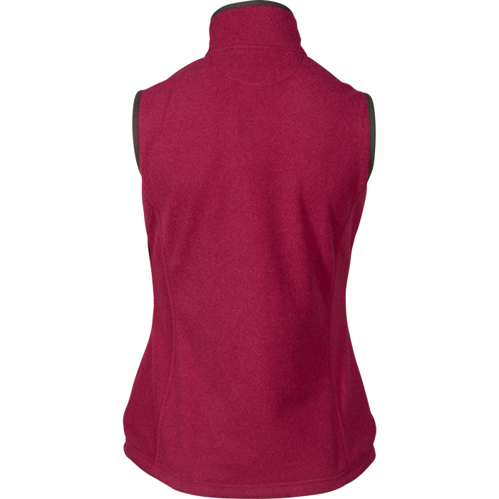 Woodcock fleeceväst Women Classic burgundy - Seeland