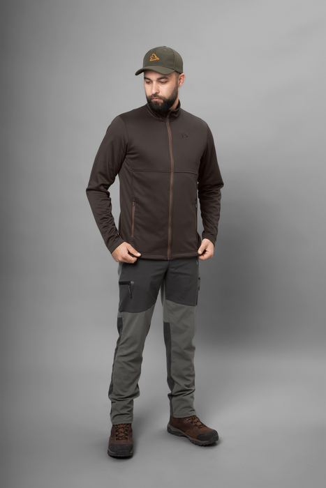 Elliot fleece Dark brown - Seeland