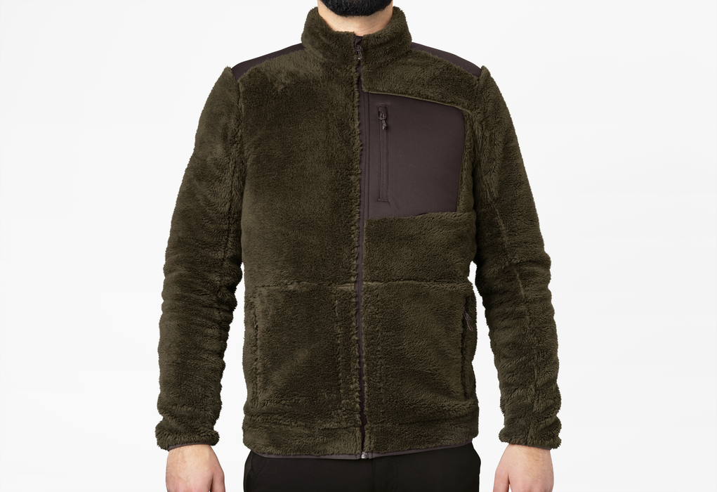 Noah fleece väst Pine green - Seeland