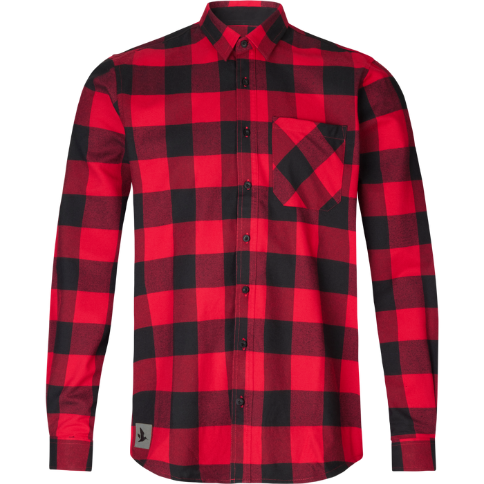 Toronto skjorta Red check - Seeland