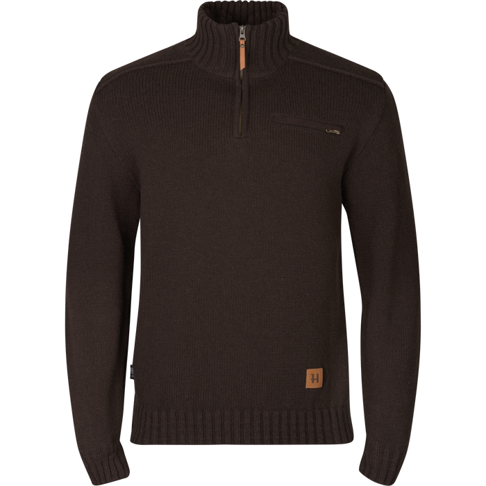 Annaboda 2.0 HSP stickad tröja - Demitasse brown - Härkila