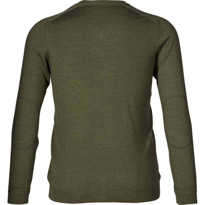 Woodcock V-neck Pullover Classic green - Seeland