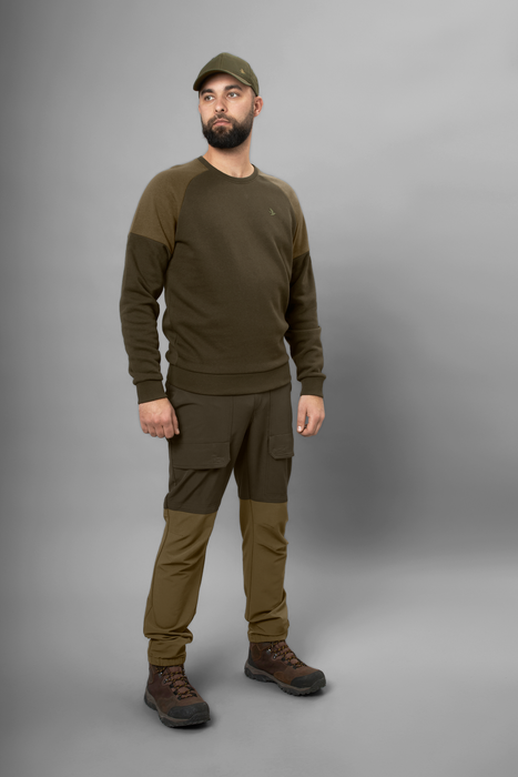 Seeland Cross sweatshirt Pine green - Seeland