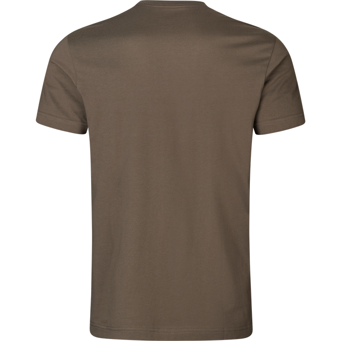 Härkila graphic t-shirt 2-pack Brown granite/Phantom  - Härkila