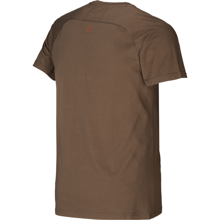 Härkila logo t-shirt 2-pack Willow green/Slate brown  - Härkila