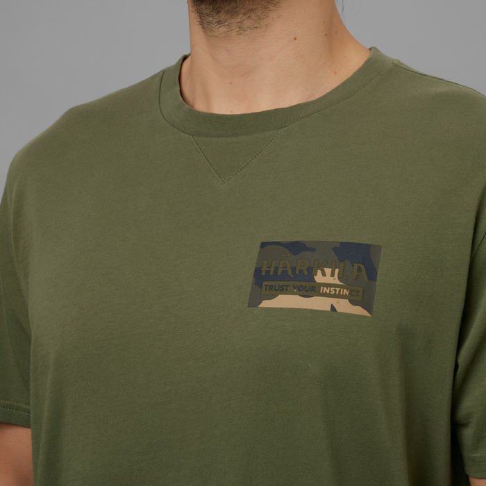 Härkila Core t-shirt Dark olive  - Härkila