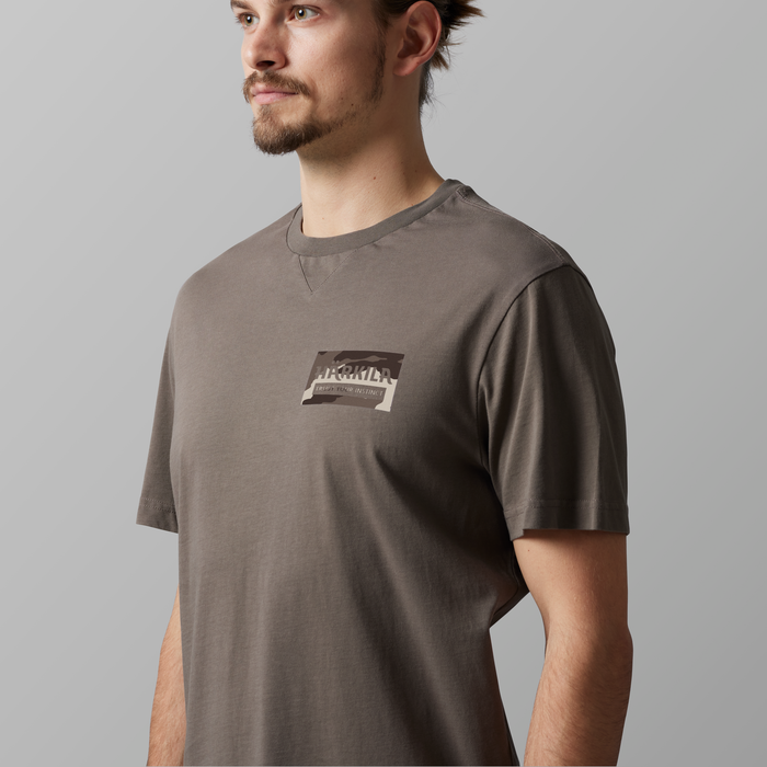 Härkila Core t-shirt Brown granite  - Härkila