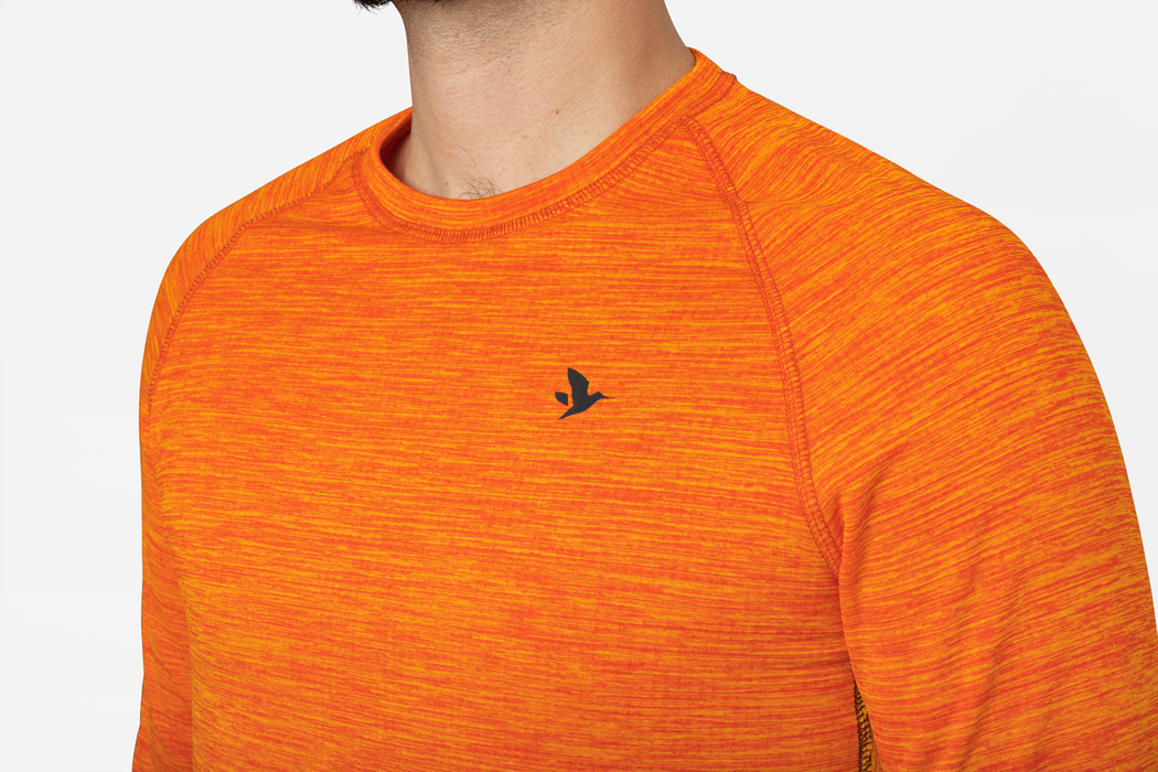 Active L/S t-shirt Hi-vis orange - Seeland