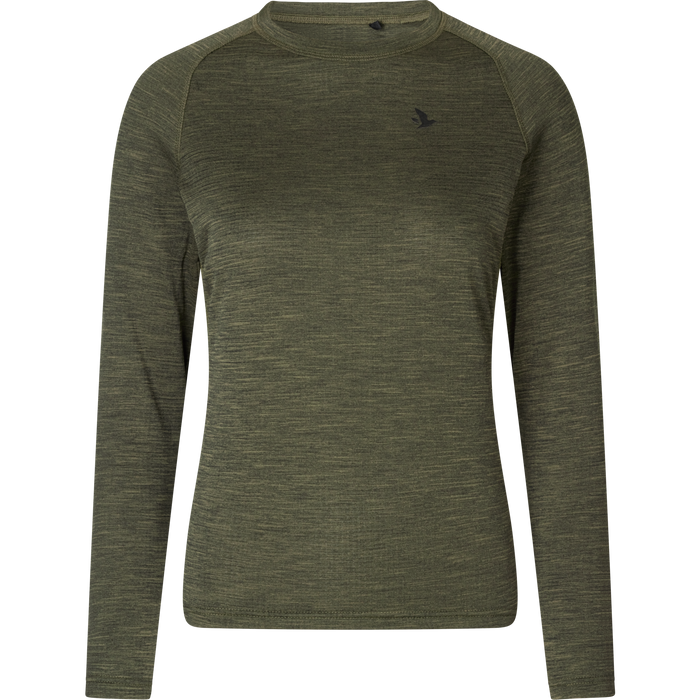 Active L/S T-shirt Women Pine green - Seeland