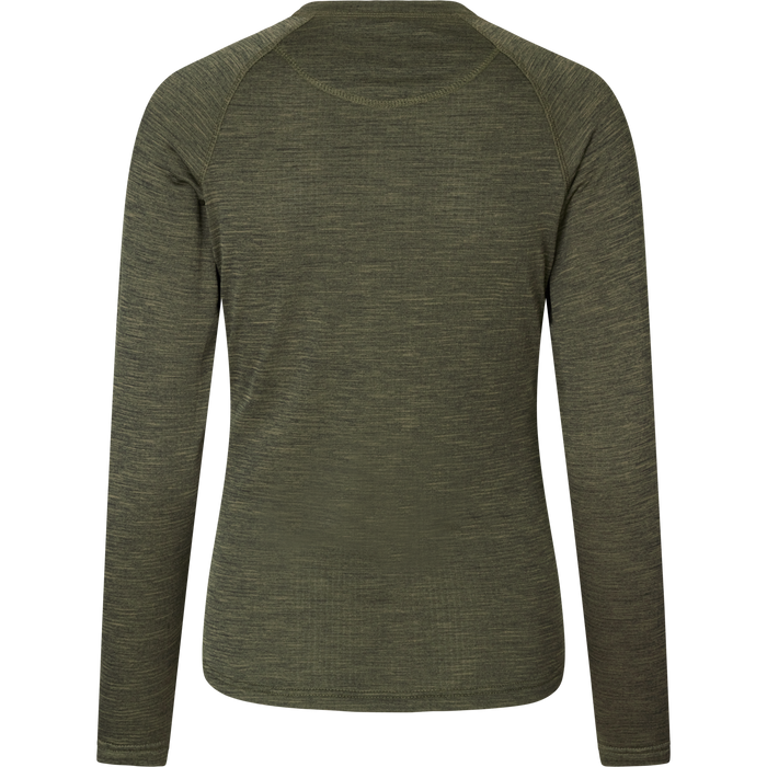 Active L/S T-shirt Women Pine green - Seeland