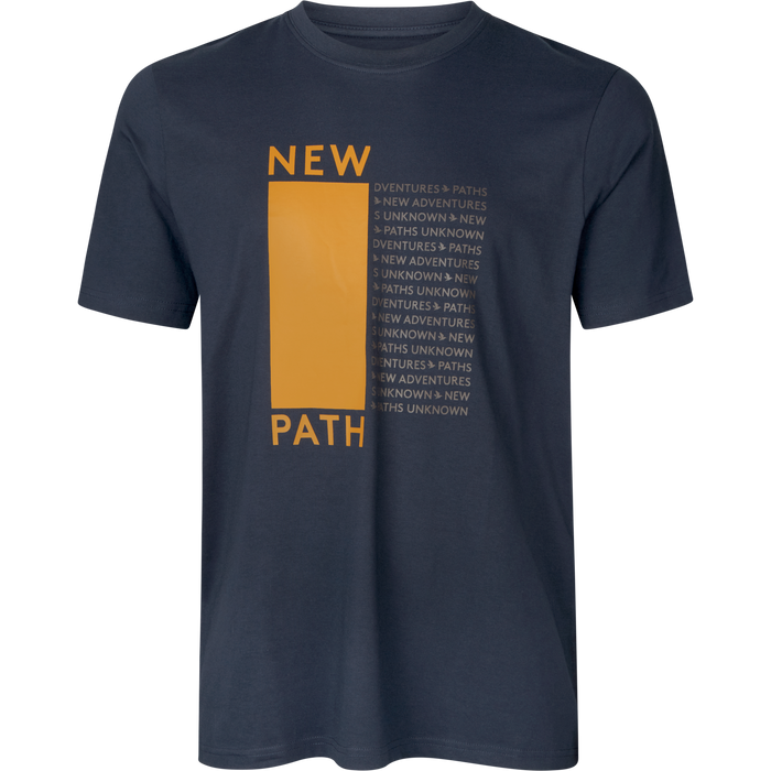 Path t-shirt Dark Navy - Seeland