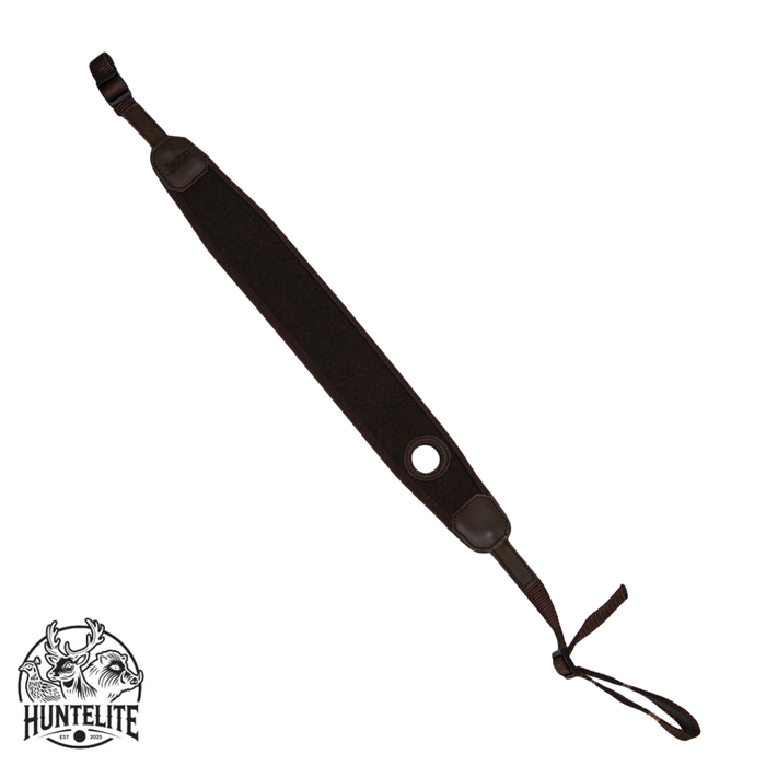 Gevärsrem med tumgreppshål - Svart