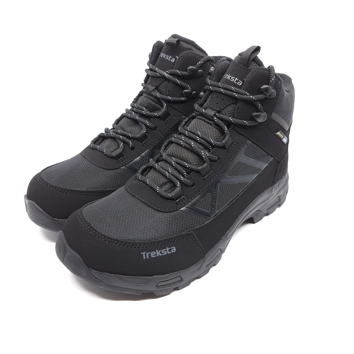 Tour Lace Mid GTX, svart/kolsgrå – Treksta