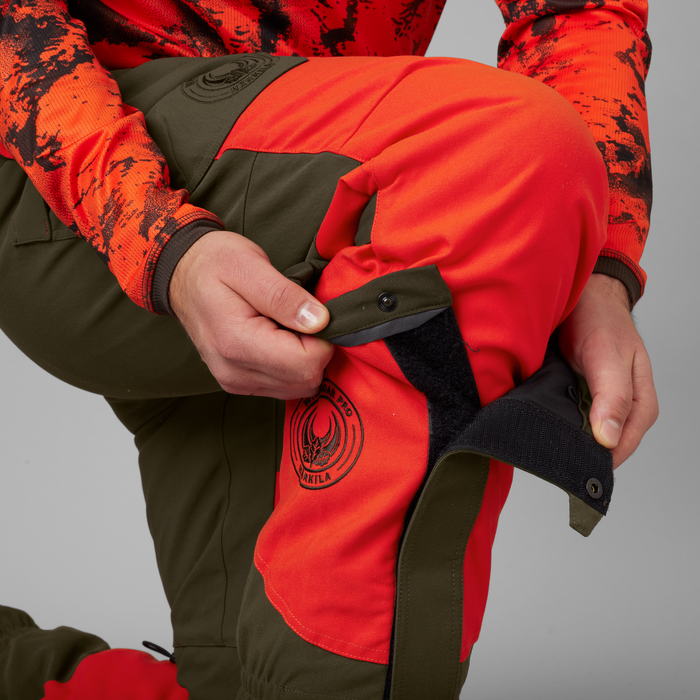 Wildboar Pro gaiters Orange blaze/Willow green  - Härkila