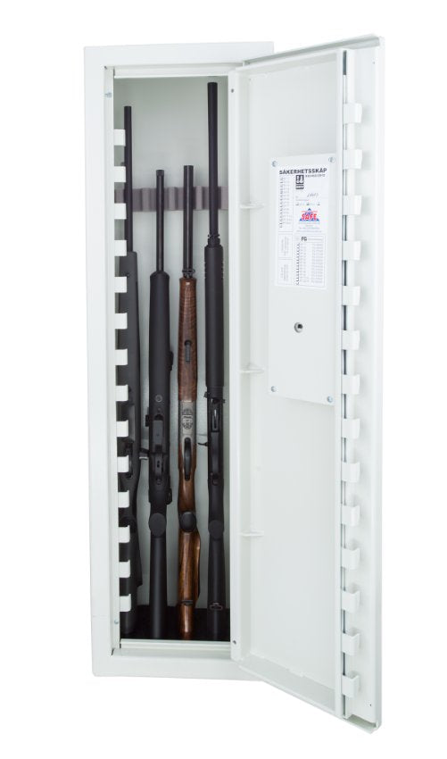 Vapenskåp för 5 vapen - Elektroniskt kodlås