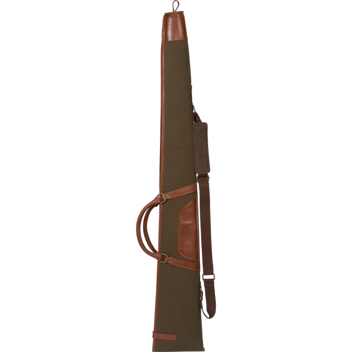 Retrieve gevärfodral i kanvas/läder Warm Olive - Härkila