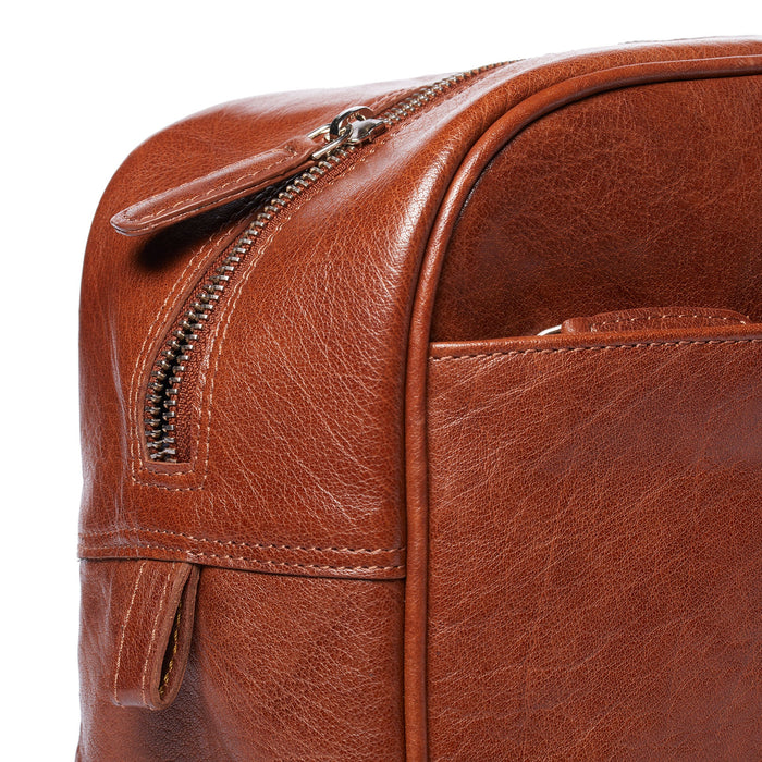 Auckland Toalettväska Cognac - Corium