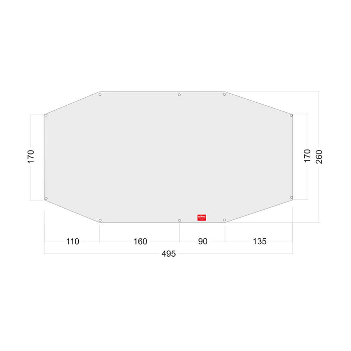 Tältduk PE Family Camp - Tatonka