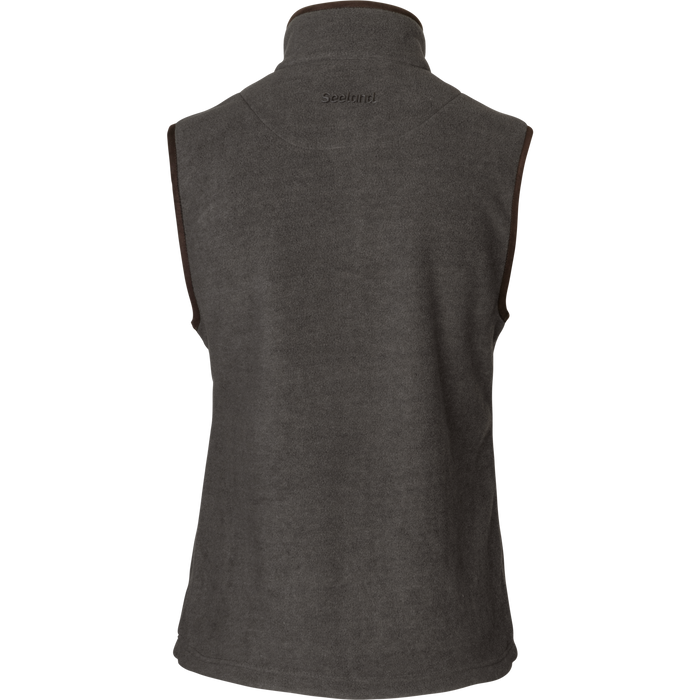 Woodcock Ivy Fleece Väst Dark Grey Melange - Seeland