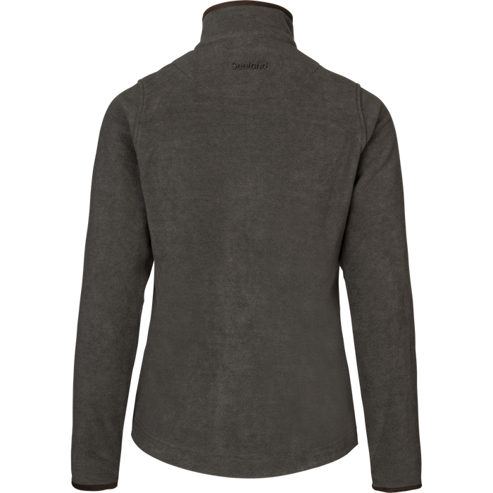 Woodcock Ivy Fleece Jacka Dark Grey Melange - Seeland