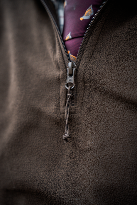 Halv-zip Pine green – Seeland