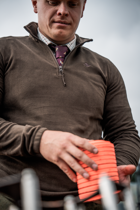 Halv-zip Pine green – Seeland