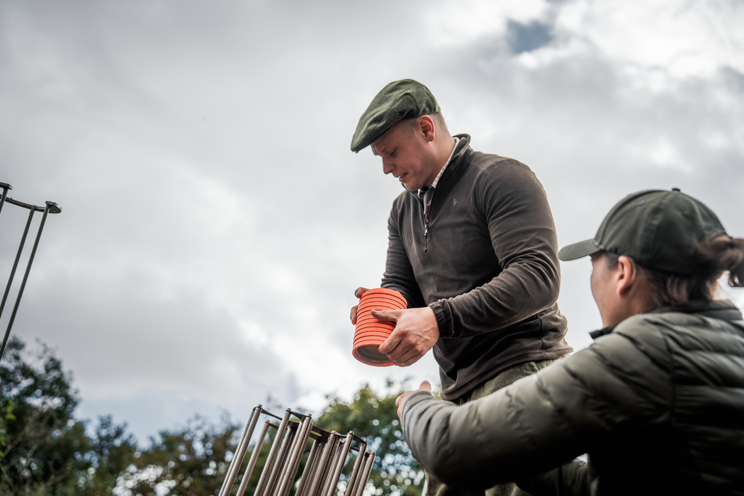 Tröja med halv dragkedja Mörkbrun - Benjamin – Seeland