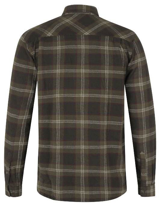 Glen Flanellskjorta Pine green check - Seeland