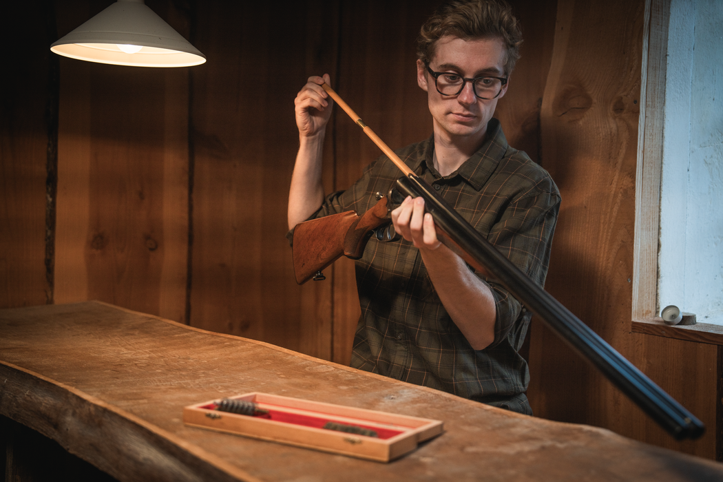 Glen Flanellskjorta - Pine Green/Dark Navy Check – Seeland