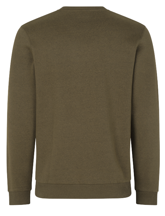 Pulse Sweatshirt Dark Olive Melange - Seeland