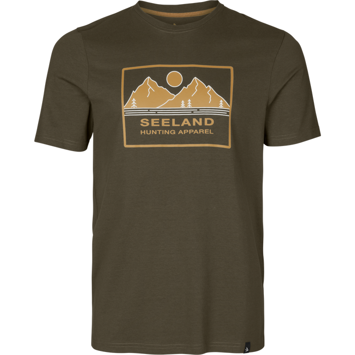 Kestrel T-shirt Grizzly Brown - Seeland