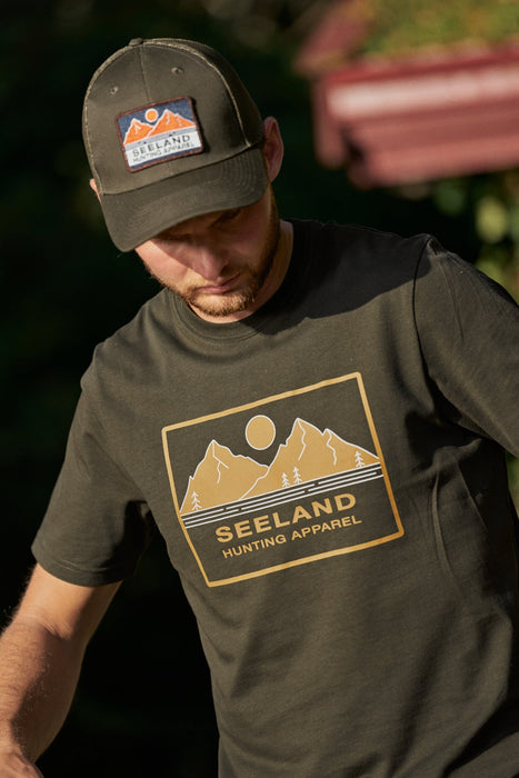 Kestrel T-shirt Grizzly Brown - Seeland