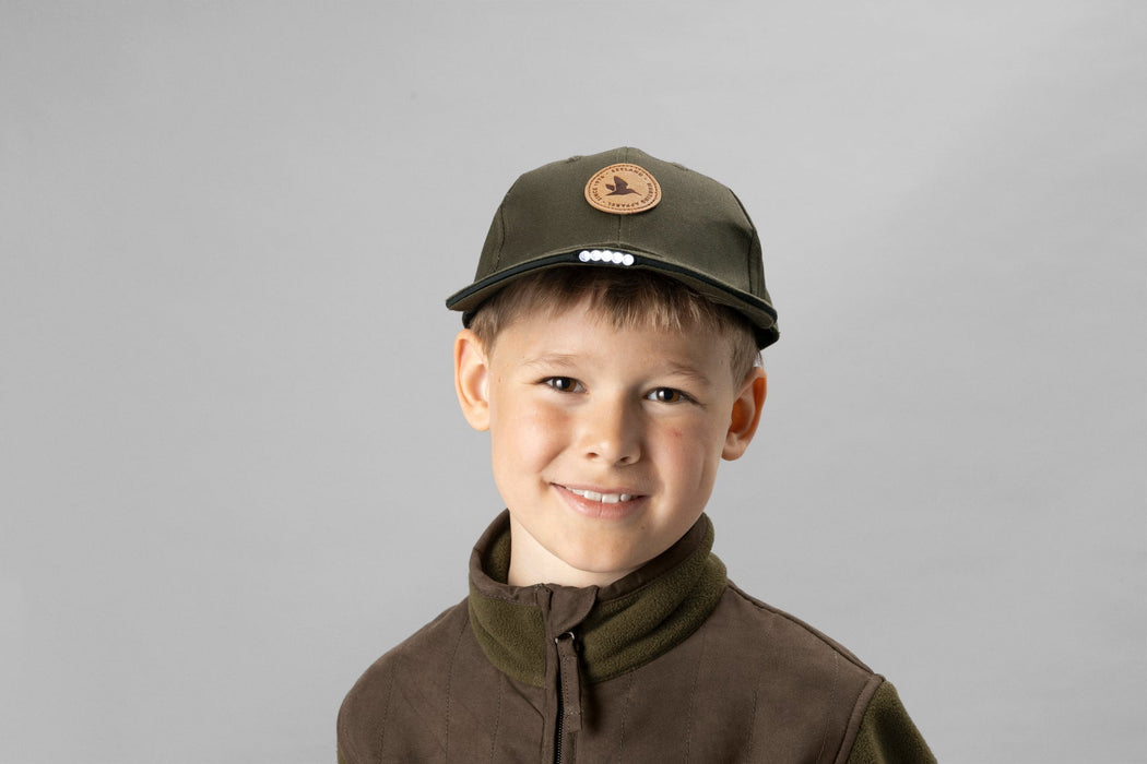 Skarn LED Junior Hatt Pine green - Seeland