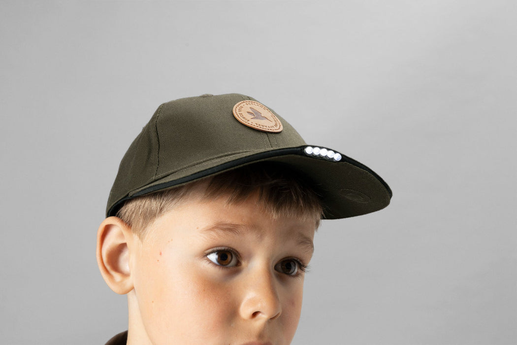 Skarn LED Junior Hatt Pine green - Seeland