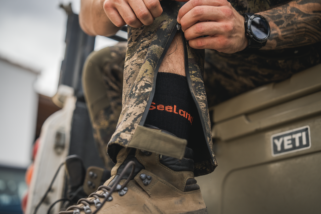 Field Coolmax-strumpor - 2Pack Svart/Mörk Grå - Seeland