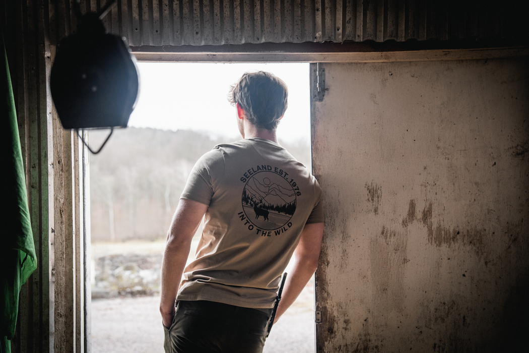 Jakt Landskap T-shirt - Covert Green – Seeland