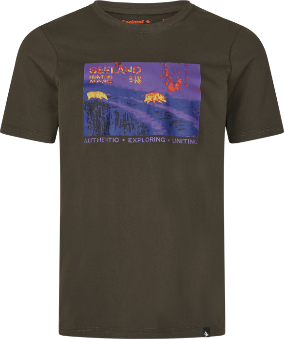 Termisk T-shirt - Pine green – Seeland