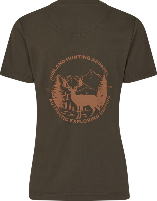 Dam T-shirt Pine green – Seeland