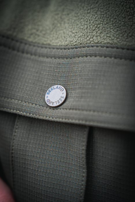 Gust fleeceskjorta - Grape leaf – Seeland