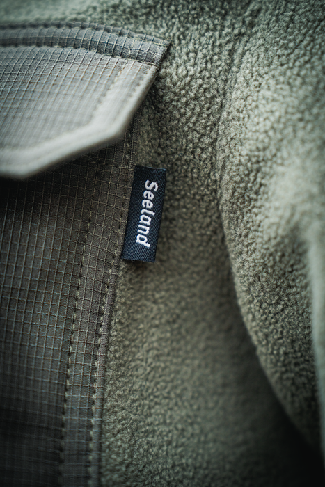 Gust fleeceskjorta - Grape leaf – Seeland