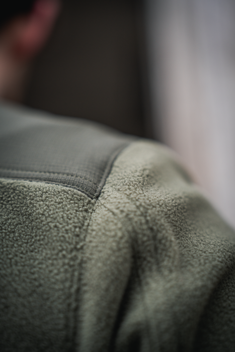 Gust fleeceskjorta - Grape leaf – Seeland