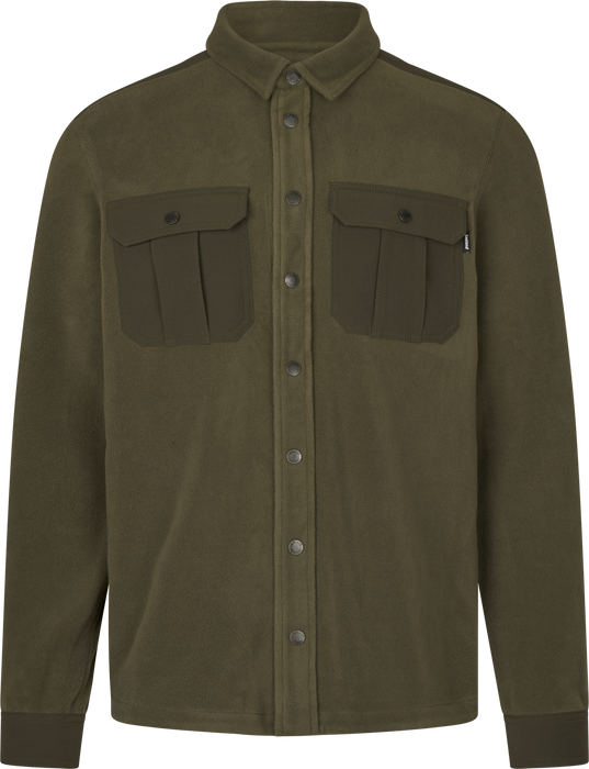 Gust fleeceskjorta - Grape leaf – Seeland