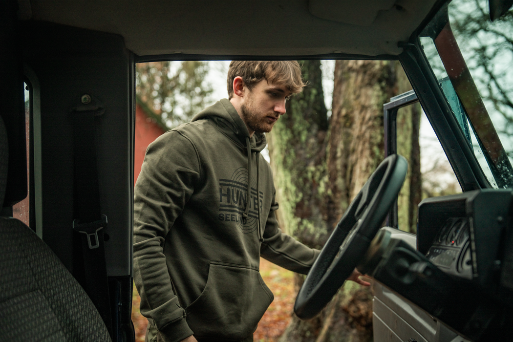 On Point huvtröja - Pine green – Seeland